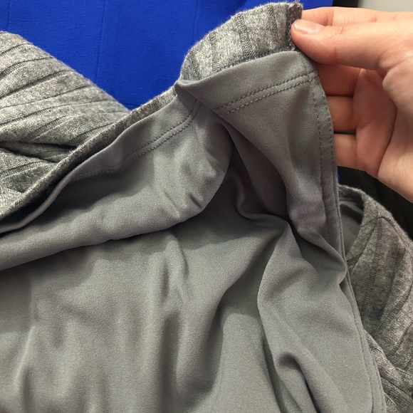 JULIA JORDAN Long Sleeve Sweater Knit Dress - Gray - SOLD OUT ONLINE - Picture 11 of 14